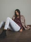 Regular Leggings (8-12 UK Size) - Curlycorn - Kukubird-UK