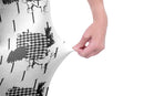 Regular Leggings (8-12 UK Size) - Houndstooth - Kukubird_UK