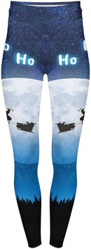 Highwaisted Leggings (10-16 UK Size) - Over The Moon