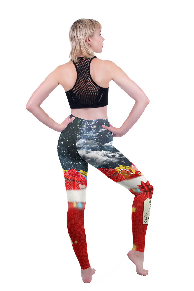 Regular Leggings (8-14 UK Size) - With Love Santa