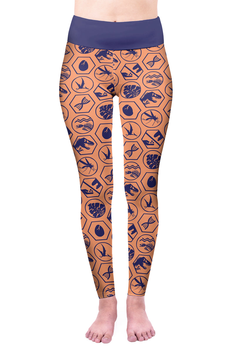Highwasited Leggings (8-12 UK Size) - Glyphs