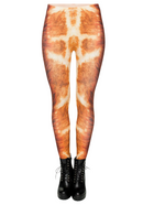 Regular Leggings (8-12 UK Size) - Giraffe Fur - Kukubird-UK