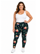 Curve Leggings (14-18 UK Size) - Slothmas - Kukubird-UK