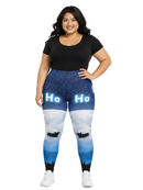 Curve Leggings (14-18 UK Size) - Over The Moon - Kukubird-UK