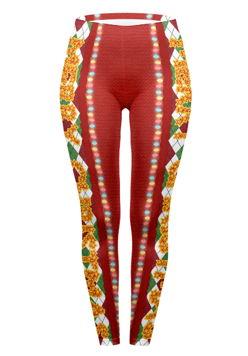 Regular Leggings (8-14 UK Size) - Merry Christmas