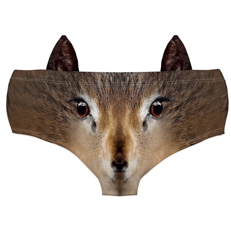 Ear Pantie - Deer (6-10 UK Size) - Kukubird-UK