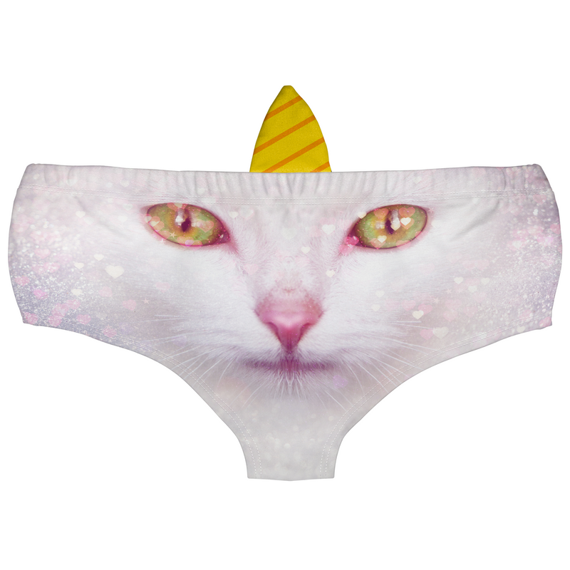 Horn Pantie - Glitter Kitticorn (6-10 UK Size) - Kukubird-UK