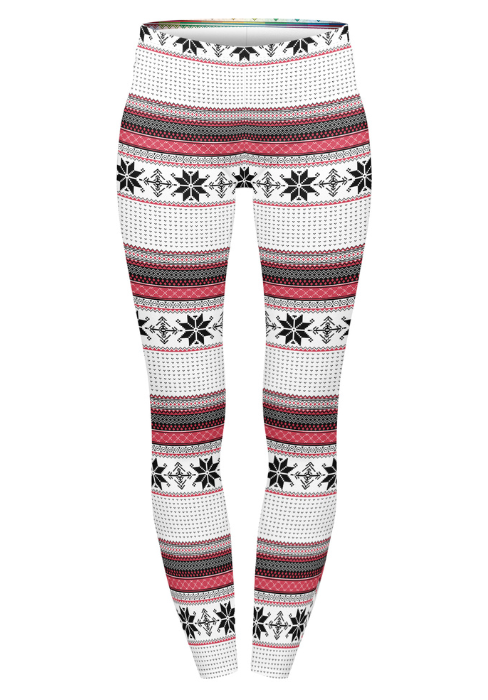 Regular Leggings (8-14 UK Size) - Winter Snow