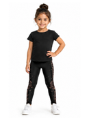 Children's Leggings - Midnight Walk - Kukubird-UK