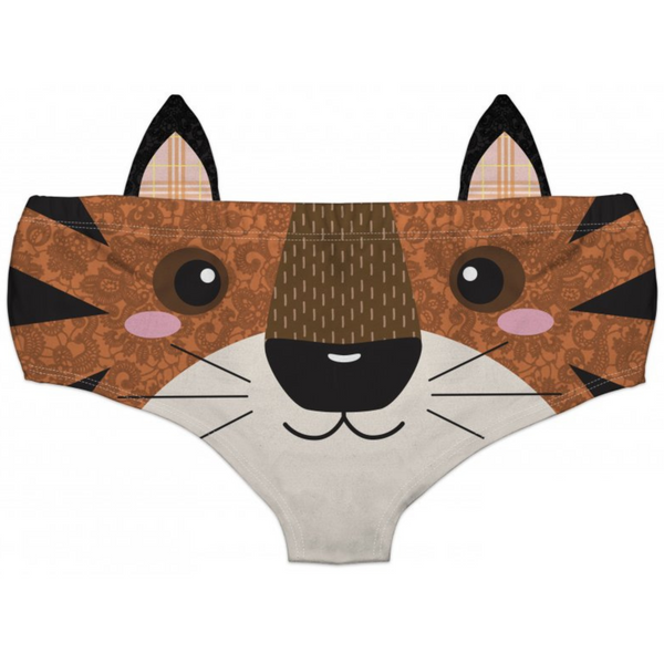 Ear Pantie - Wild Tiger (6-10 UK Size) - Kukubird-UK