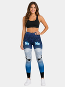Over the Moon - Regular Leggings 8-12 - Kukubird-UK