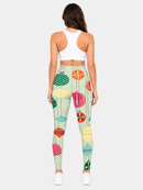 Regular Leggings (8-14 UK Size) - Winter Baubles - Kukubird-UK