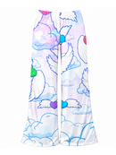 Loungewear Flying Colourful Hearts (UK Size 8-14) - Kukubird-UK