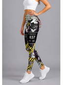 Regular Leggings (8-12 UK Size) - Pug Shot - Kukubird-UK