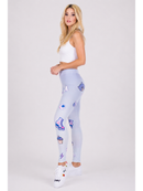 Regular Leggings (8-12 UK Size) - PINK AND PURPLE PATCHES - Kukubird-UK