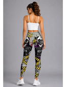 Regular Leggings (8-12 UK Size) - Pug Shot - Kukubird-UK