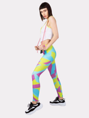 Regular Leggings (8-12 UK Size) - Neon Sport - Kukubird-UK