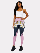 Regular Leggings (8-12 UK Size) - Spring in Bloom - Kukubird-UK