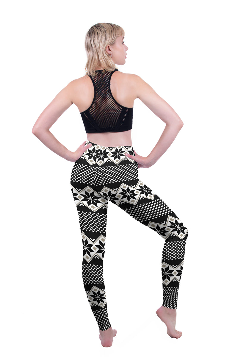 Regular Leggings (8-14 UK Size) - Winter Dot