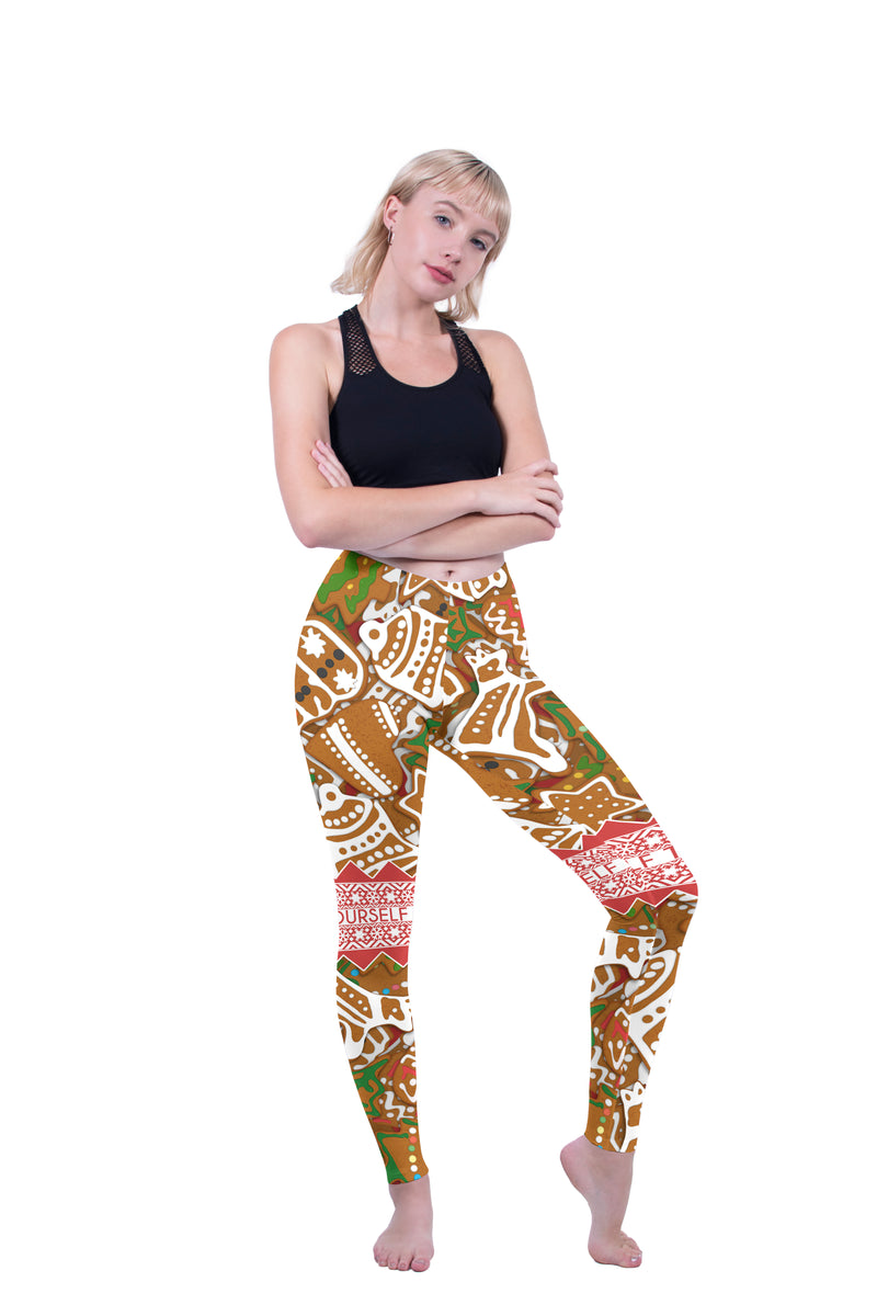 Regular Leggings (8-14 UK Size) - Gingerbread