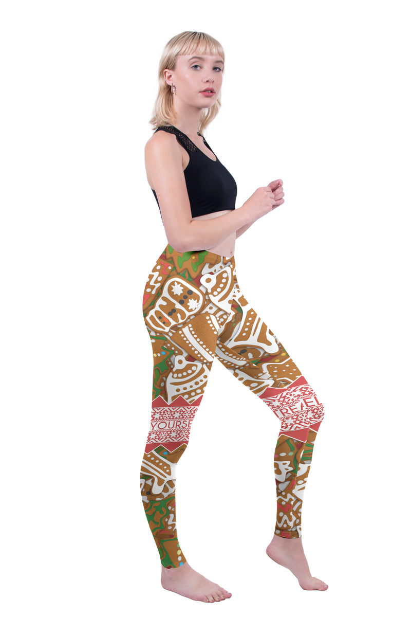 Regular Leggings (8-14 UK Size) - Gingerbread