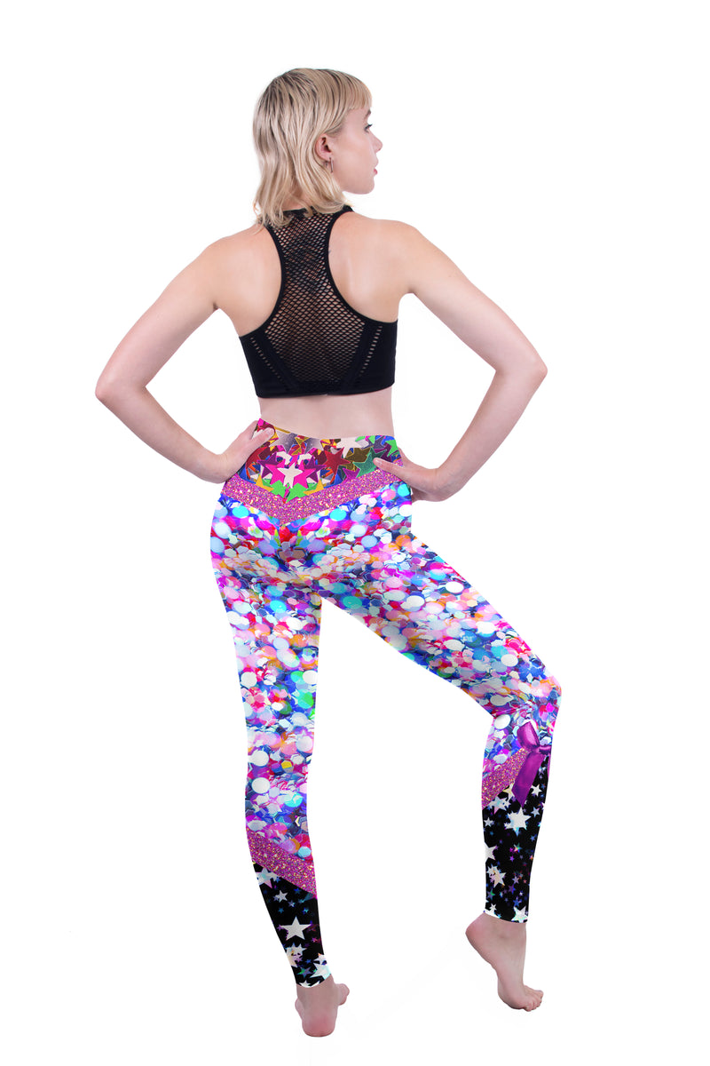 Regular Leggings (8-14 UK Size) - Glitter