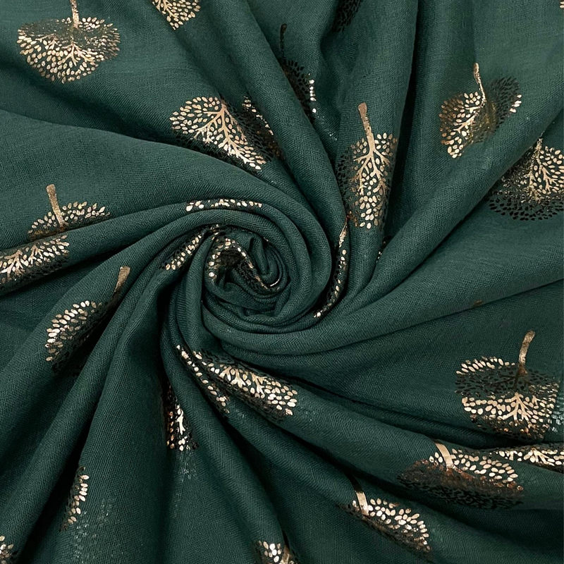 Tree's Rose Gold Foiled Scarf