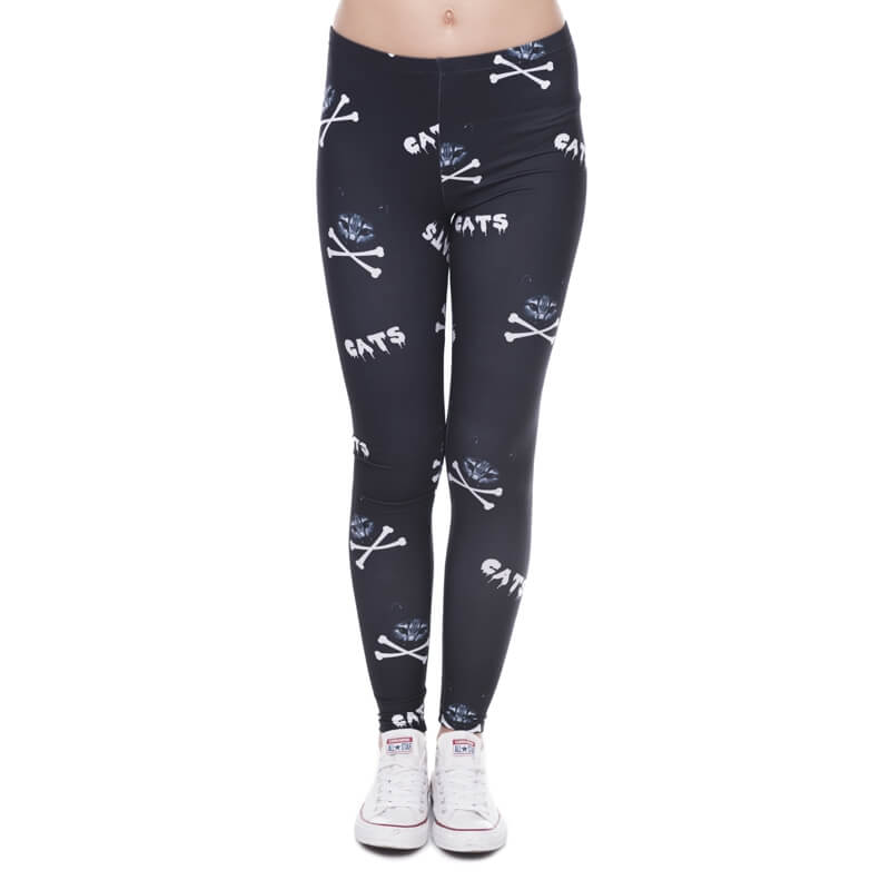 Regular Leggings (8-12 UK Size) - Cat's Poison - Kukubird-UK