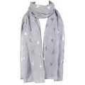 Bee's Silver Foiled Scarf