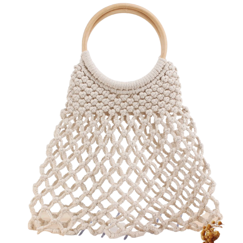 The Knitted Beach Bag