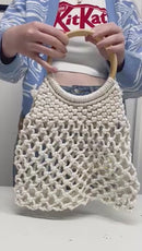 The Knitted Beach Bag