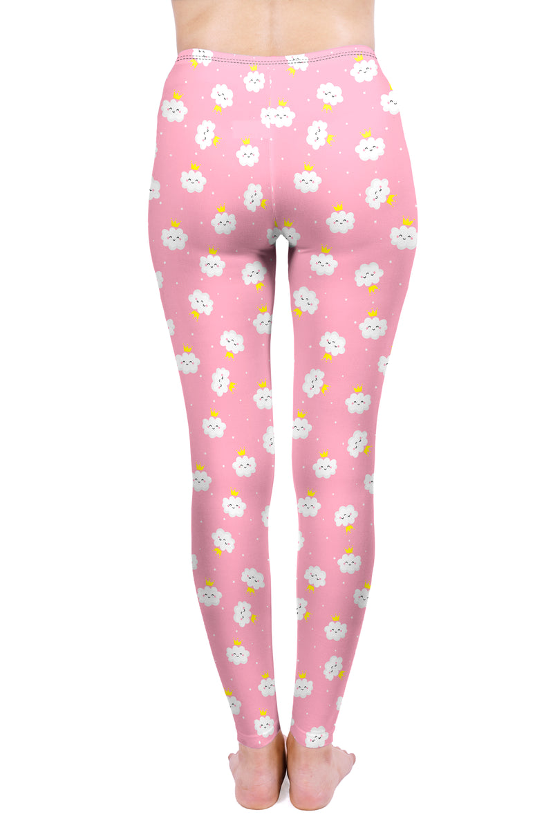 Regular Leggings (8-12 UK Size) - Princess Cloud - Kukubird_UK