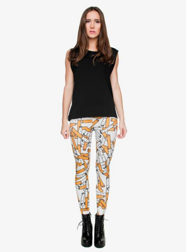 Regular Leggings (8-12 UK Size) - Cigarette - Kukubird-UK