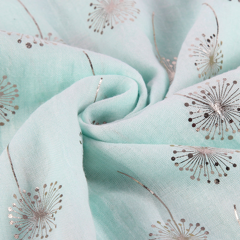 Dandelion Silver Foiled Scarf