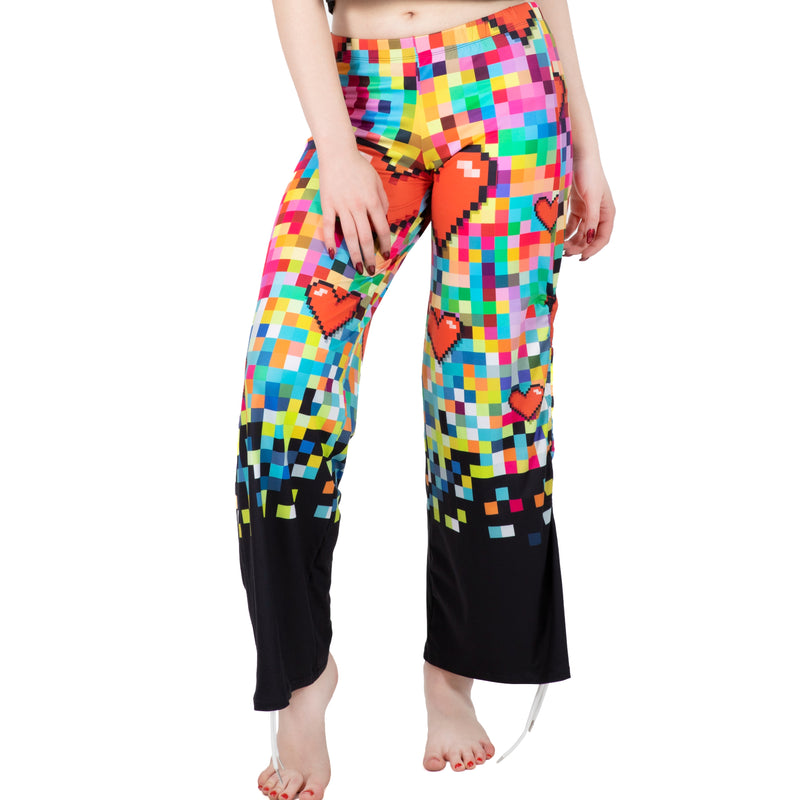 Loungewear Pixel Love (UK Size 8-14) - Kukubird-UK