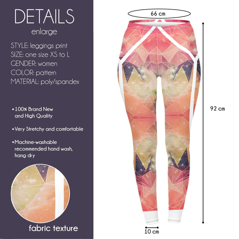 Regular Leggings (8-12 UK Size) - Poly Spandex Leggings - Kukubird_UK