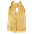 Dandelion Silver Foiled Scarf
