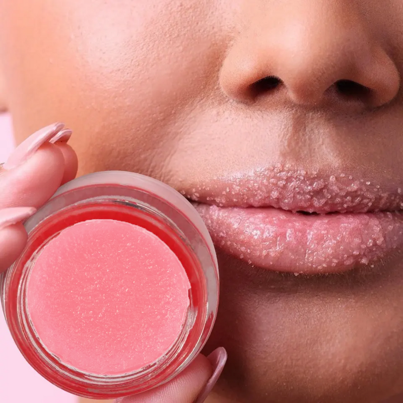 Overnight Lip Mask & Lip Scrub-Strawberry